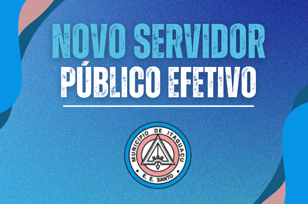 Novo Servidor Público Efetivo!