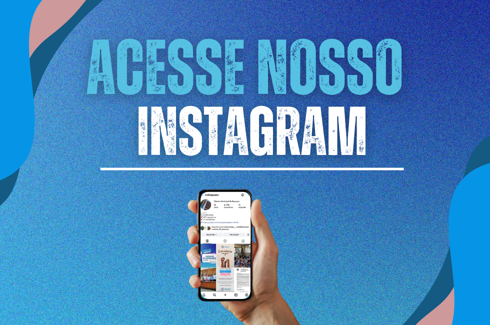 Conecte-se com a gente no Instagram!