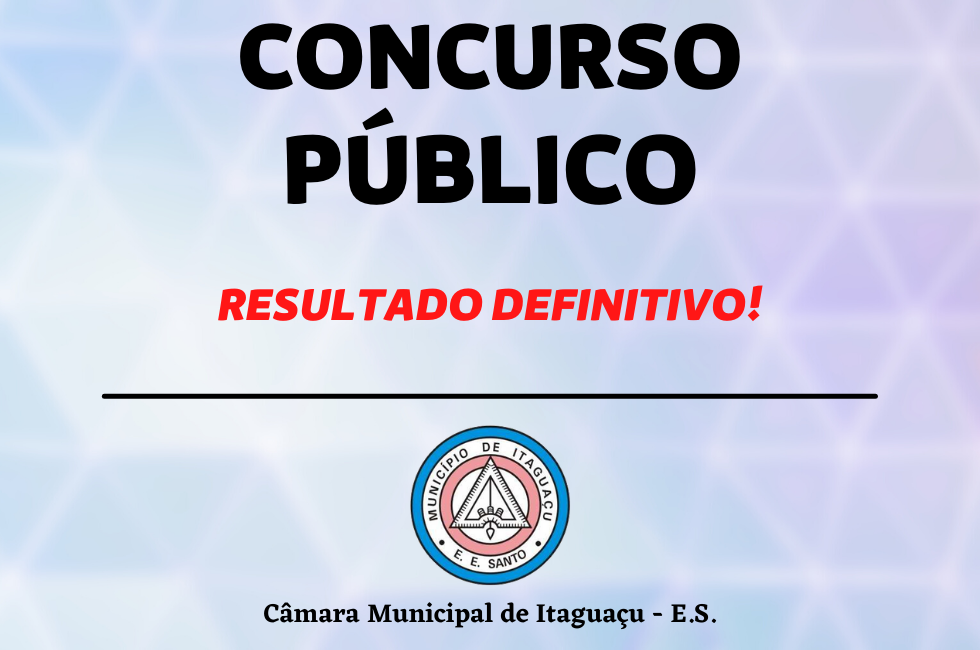 CONCURSO PÚBLICO - 01/2022.
