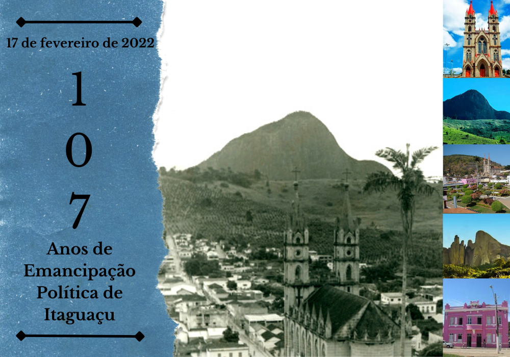 Parabéns Itaguaçu, pelos seus 107 Anos de Histórias!